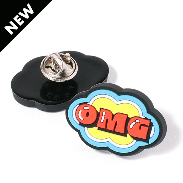 ラバーピンバッジ