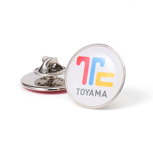 ドーム型ピンバッジ10個～