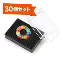 SDGsピンバッジ【30個セット】