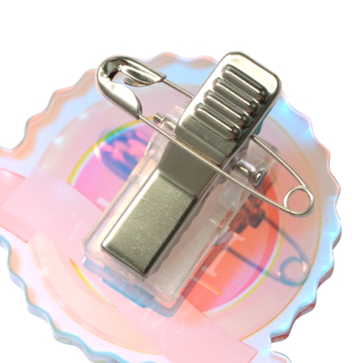 【留め具2】クリップ付安全ピン